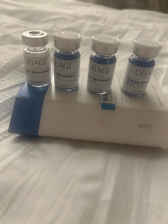 Obagi Other - Obagi Blue Brilliance Intensive Peel Vials - White & Blue